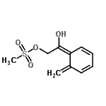 CAS#: 799804-47-0, (2E)-2-Hydroxy-2-(6-methylene-2,4-cyclohexadien-1-ylidene)ethyl methanesulfonate