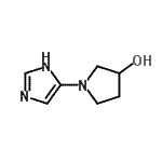 CAS#: 799813-96-0, 1-(1H-Imidazol-4-yl)-3-pyrrolidinol