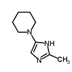 CAS#: 799814-09-8, 1-(2-Methyl-1H-imidazol-4-yl)piperidine