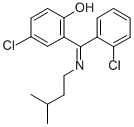 CAS#: 80018-11-7, 4-Chloro-2-(((2-Chlorophenyl)(3-Methylbutyl)Imino)Methyl)Phenol
