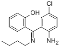 CAS#: 80018-37-7, 2-((2-Amino-5-Chlorophenyl)(Butylimino)Methyl)-Phenol