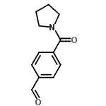 CAS#: 80020-05-9, 4-(1-Pyrrolidinylcarbonyl)benzaldehyde