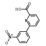 CAS#: 80021-34-7, 6-(3-Nitrophenyl)-2-pyridinecarboxylic acid