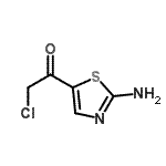 CAS 登录号：800398-96-3， 1-(2-氨基-1,3-噻唑-5-基)-2-氯乙酮