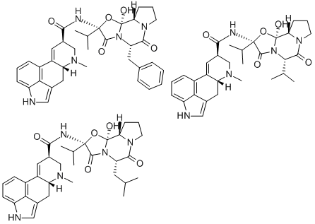 CAS 登录号：8006-25-5， 麦角毒碱