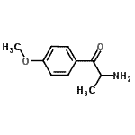 CAS 登录号：80096-48-6， 2-氨基-1-(4-甲氧基苯基)-1-丙酮