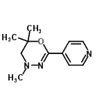 CAS#: 801146-60-1, 4,6,6-Trimethyl-2-(4-pyridinyl)-5,6-dihydro-4H-1,3,4-oxadiazine
