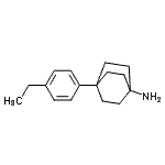 CAS 登录号：801157-79-9， 4-(4-乙基苯基)双环[2.2.2]辛烷-1-胺