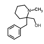 CAS#: 801194-75-2, (2-Benzyl-1-methyl-2-piperidinyl)methanol