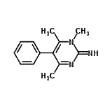 CAS#: 801210-23-1, 1,4,6-Trimethyl-5-phenyl-2(1H)-pyrimidinimine