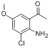 CAS 登录号：801235-15-4， 1-(2-氨基-3-氯-5-甲氧基苯基)-乙酮