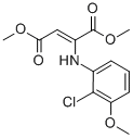 CAS 登录号：801281-96-9， 2-[(2-氯-3-甲氧基苯基)氨基]-2-丁烯二酸二甲酯