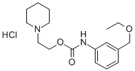 CAS#: 80171-74-0, 3-(Ethoxymethyl)carbanilic acid 2-piperidinoethyl ester hydrochloride