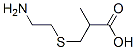 CAS 登录号：80186-81-8， 3-(2-氨基乙基巯基)-2-甲基丙酸