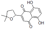 CAS 登录号：80186-90-9， 环紫草素