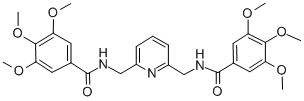 CAS#: 80197-28-0, 2,6-Bis(3,4,5-Trimethoxybenzoylaminomethyl)Pyridine