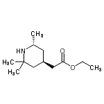 CAS#: 801979-15-7, Ethyl [(4R,6R)-2,2,6-trimethyl-4-piperidinyl]acetate