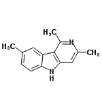 CAS#: 801989-45-7, 1,3,8-Trimethyl-5H-pyrido[4,3-b]indole
