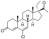 CAS#: 802-81-3, 6-Chloro-17-Ethylpregna-4,6-Diene-3,20-Dione