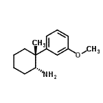 CAS#: 802000-71-1, (1R,2R)-2-(3-Methoxyphenyl)-2-methylcyclohexanamine