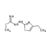 CAS#: 802001-81-6, Methyl 2-(4-ethyl-1,3-thiazol-2-yl)hydrazinecarbimidothioate