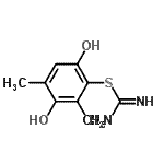CAS#: 802005-25-0, 3,6-Dihydroxy-2,4-dimethylphenyl carbamimidothioate