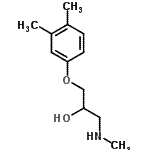 CAS#: 802006-40-2, 1-(3,4-Dimethylphenoxy)-3-(methylamino)-2-propanol