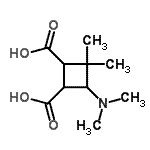 CAS#: 802009-73-0, 4-(Dimethylamino)-3,3-dimethyl-1,2-cyclobutanedicarboxylic acid