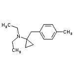 CAS#: 802040-71-7, N,N-Diethyl-1-(4-methylbenzyl)cyclopropanamine