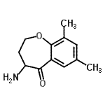 CAS#: 802048-46-0, 4-Amino-7,9-dimethyl-3,4-dihydro-1-benzoxepin-5(2H)-one