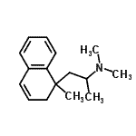 CAS#: 802049-29-2, N,N-Dimethyl-1-(1-methyl-1,2-dihydro-1-naphthalenyl)-2-propanamine