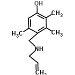 CAS 登录号：802050-07-3， 4-[(烯丙基氨基)甲基]-2,3,5-三甲基苯酚