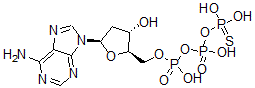 CAS 登录号：80227-17-4， 2'-脱氧腺苷 5'-O-(2-硫代三磷酸酯)
