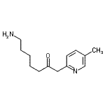 CAS#: 802283-55-2, 7-Amino-1-(5-methyl-2-pyridinyl)-2-heptanone