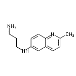 CAS 登录号：802302-31-4， N-(2-甲基-6-喹啉基)-1,3-丙烷二胺