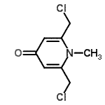 CAS 登录号：802311-39-3， 2,6-二(氯甲基)-1-甲基-4(1H)-吡啶酮