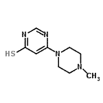 CAS 登录号：802314-51-8， 6-(4-甲基-1-哌嗪基)-4(1H)-嘧啶硫酮