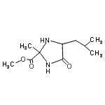CAS 登录号：802322-75-4， 甲基4-异丁基-2-甲基-5-氧代-2-咪唑烷羧酸酯