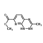 CAS#: 802324-85-2, Methyl 3-methyl-1,2-dihydropyrido[3,2-e][1,2,4]triazine-7-carboxylate