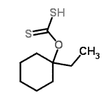 CAS 登录号：802326-65-4， O-(1-乙基环己基)氢二硫代碳酸酯