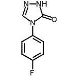 CAS#: 80240-40-0, 4-(4-Fluorophenyl)-2,4-dihydro-3H-1,2,4-triazol-3-one
