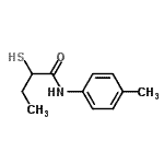CAS 登录号：802556-86-1， N-(4-甲基苯基)-2-硫基丁烷酰胺