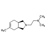 CAS#: 802558-98-1, N,N-Dimethyl-2-[(3aS,7aR)-5-methyl-1,3,3a,4,7,7a-hexahydro-2H-isoindol-2-yl]ethanamine