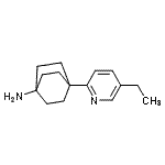 CAS 登录号：802571-06-8， 4-(5-乙基-2-吡啶基)双环[2.2.2]辛烷-1-胺