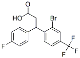 CAS 登录号：80272-16-8， 3-(2-溴-4-(全氟甲基)苯基)-3-(4-氟苯基)丙酸