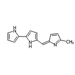 CAS#: 802868-73-1, 5-[(E)-(5-Methyl-2H-pyrrol-2-ylidene)methyl]-1H,1'H-2,2'-bipyrrole