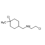 CAS#: 802872-64-6, 2-Chloro-N-[(4-chloro-4-methylcyclohexyl)methyl]ethanamine