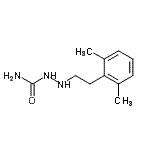 CAS 登录号：802886-87-9， 2-[2-(2,6-二甲基苯基)乙基]氨基甲酰肼