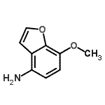 CAS#: 802888-59-1, 7-Methoxy-1-benzofuran-4-amine