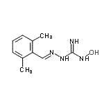 CAS 登录号：802890-06-8， (2E)-2-(2,6-二甲基苄亚基)-N-羟基肼甲脒
